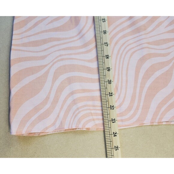 NWT Nine West Halter Top Blouse Blush Pink Flowy Keyhole Size S/XS - Picture 8 of 10